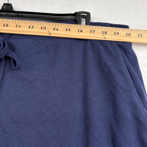 Woman Within Skort Size 2X Navy Blue Shorts Lining Pull On Pockets Stretch - Picture 6 of 9